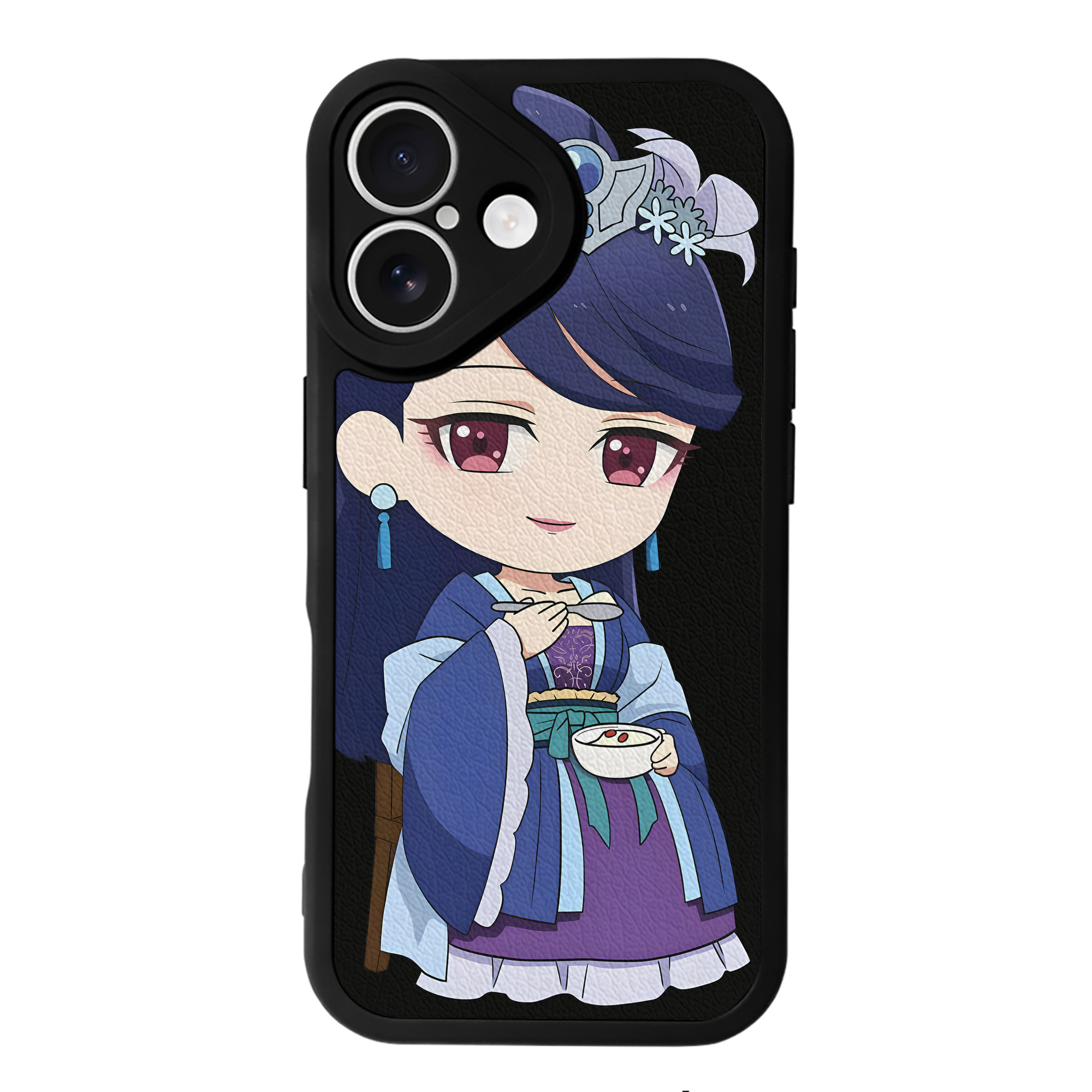 （画像用） 薬屋のひとりごと The Apothecary Diaries 【iPhone 16シリーズ対応】シリコンスマホケース（レザー調） 材質：シリコン